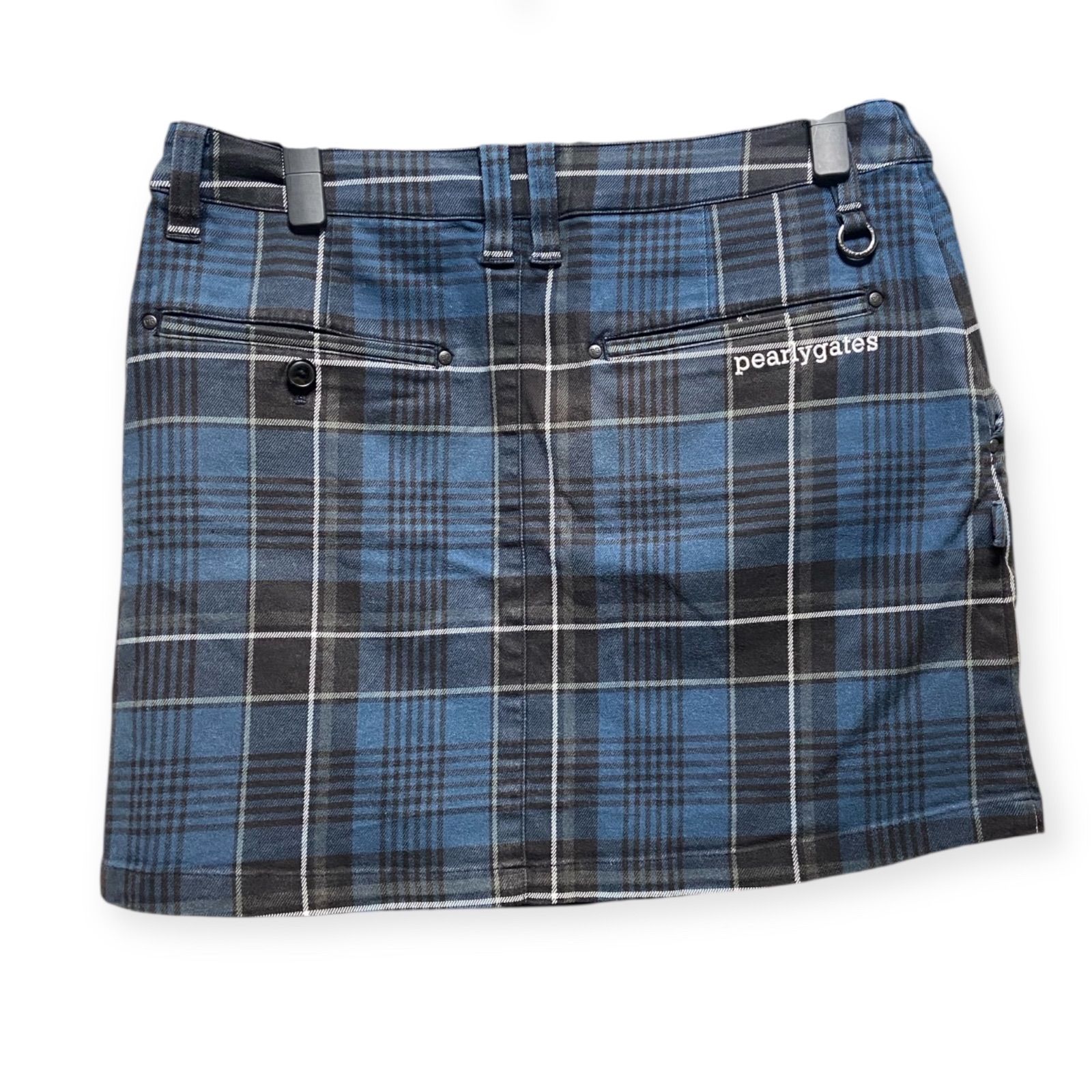 PEARLY GATESパーリーゲイツ レディース ゴルフスカート 2（L相当） 紺