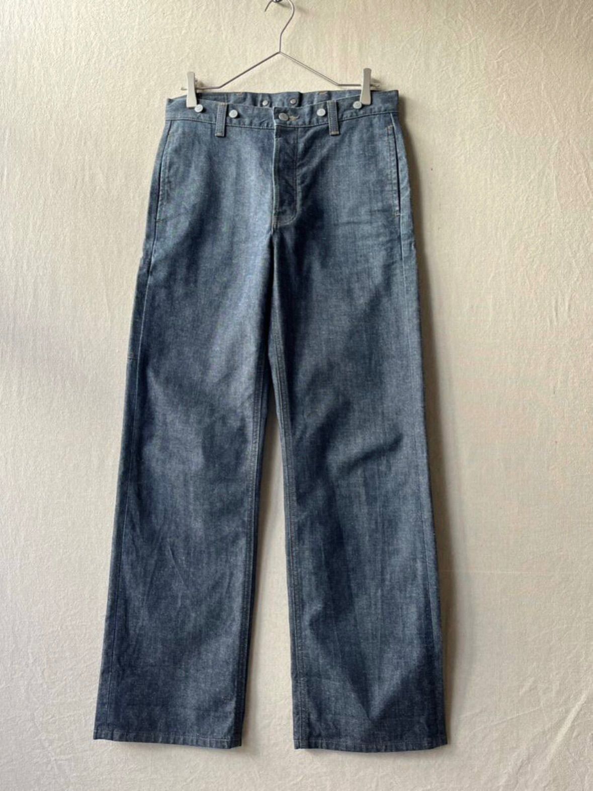 定価4.6万円 MARGARET HOWELL × EDWIN デニムパンツ / 28