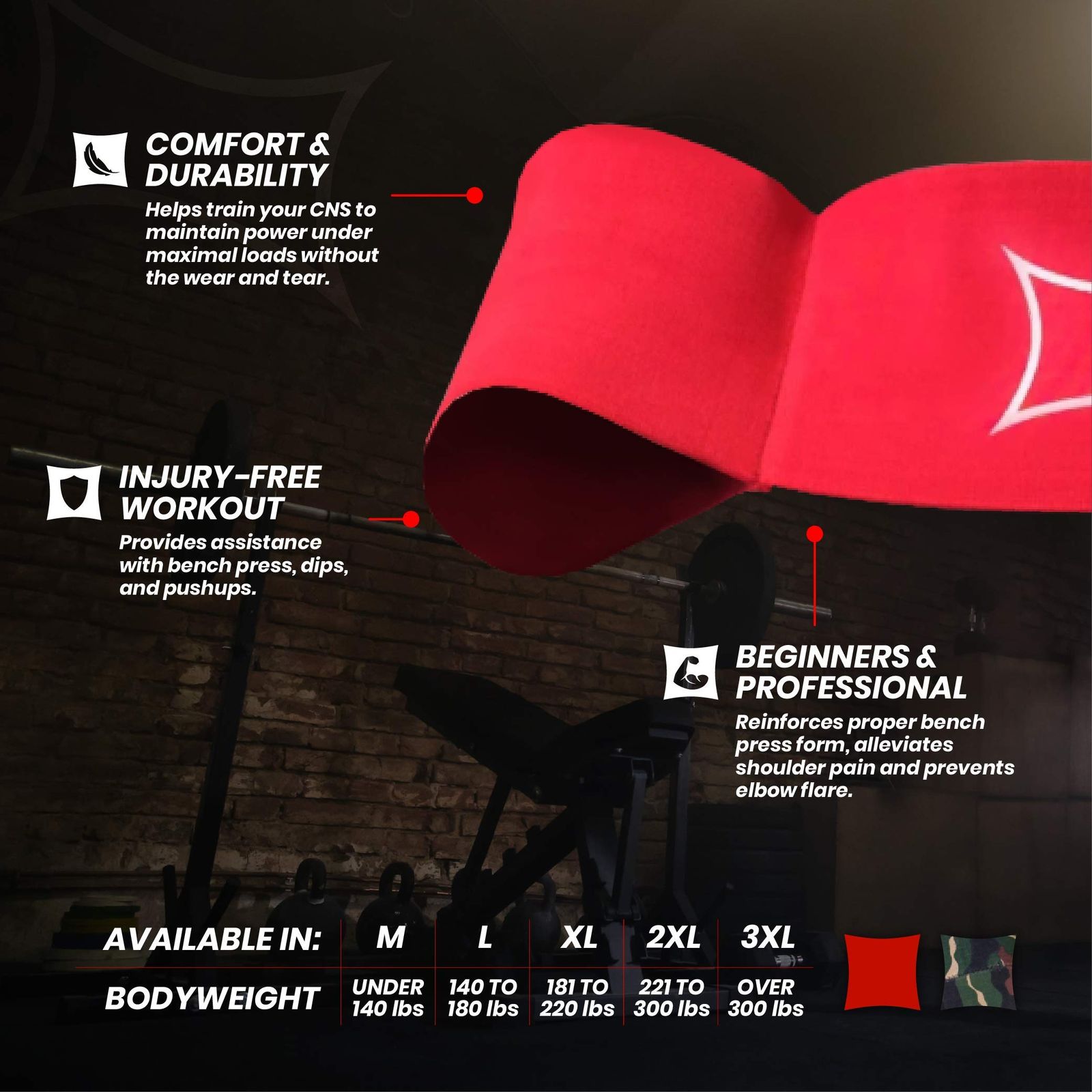 Sling Shot 小売業者 オリジナル X-Large レッド [レッド] [181-220lbs