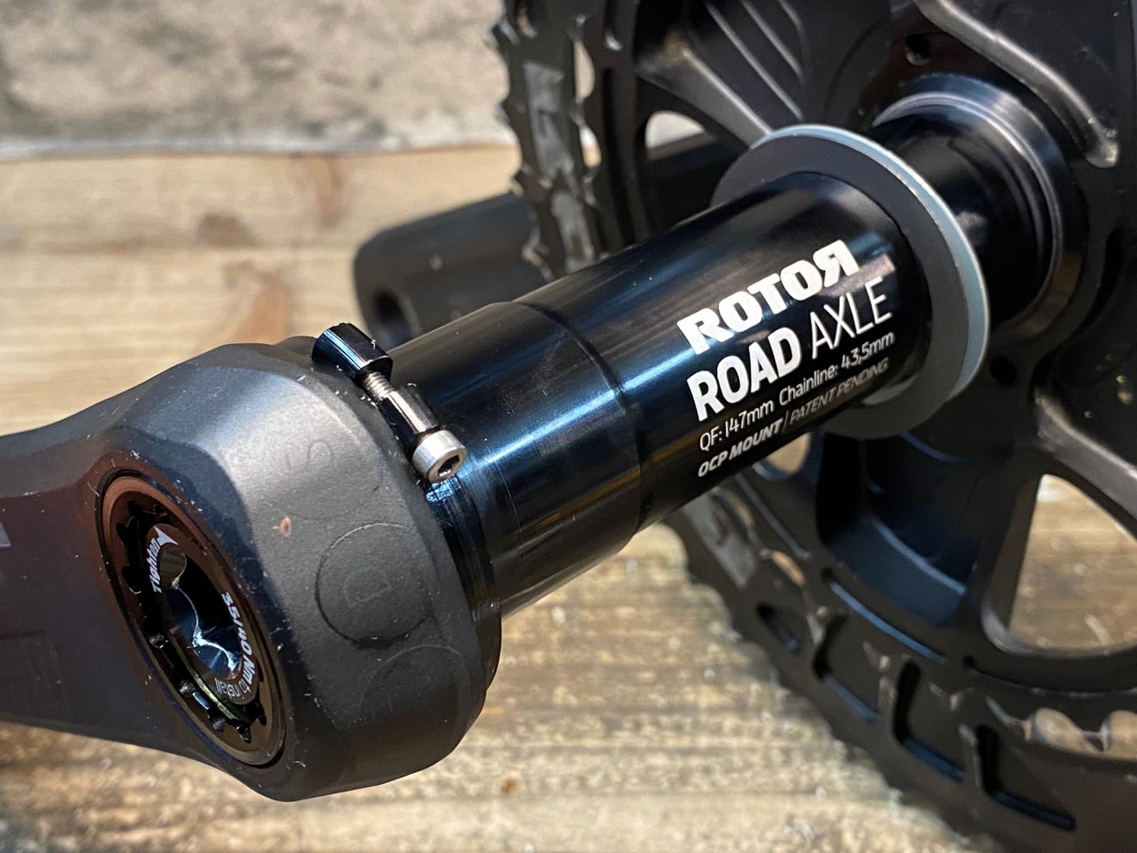 IL646 ローター ROTOR ALDHU 3D+ クランクセット 172.5mm 50/34T 楕円