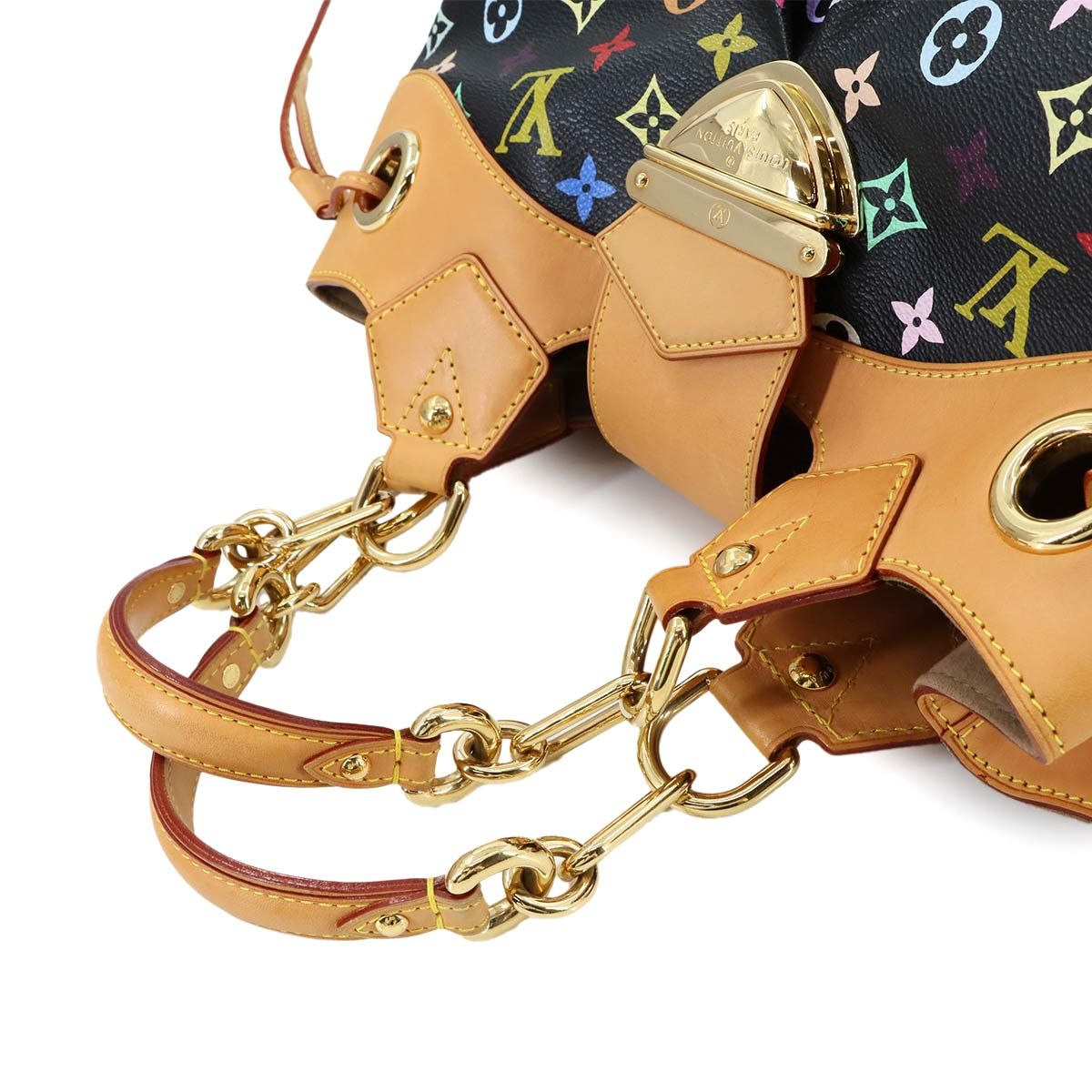 美品 ルイ ヴィトン LOUIS VUITTON モノグラム マルチカラー ウルスラ  