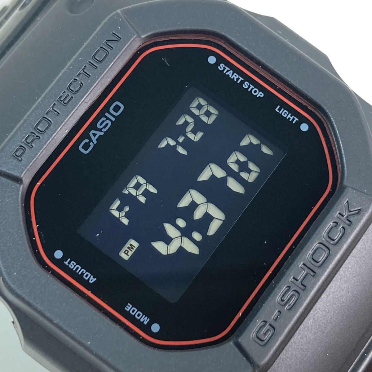 ◎◎CASIO カシオ G-SHOCK ジーショック クォーツ メンズ 腕時計 DW-5600VT ラバー ブラック  なんでもリサイクルビッグバンSHOP メルカリ