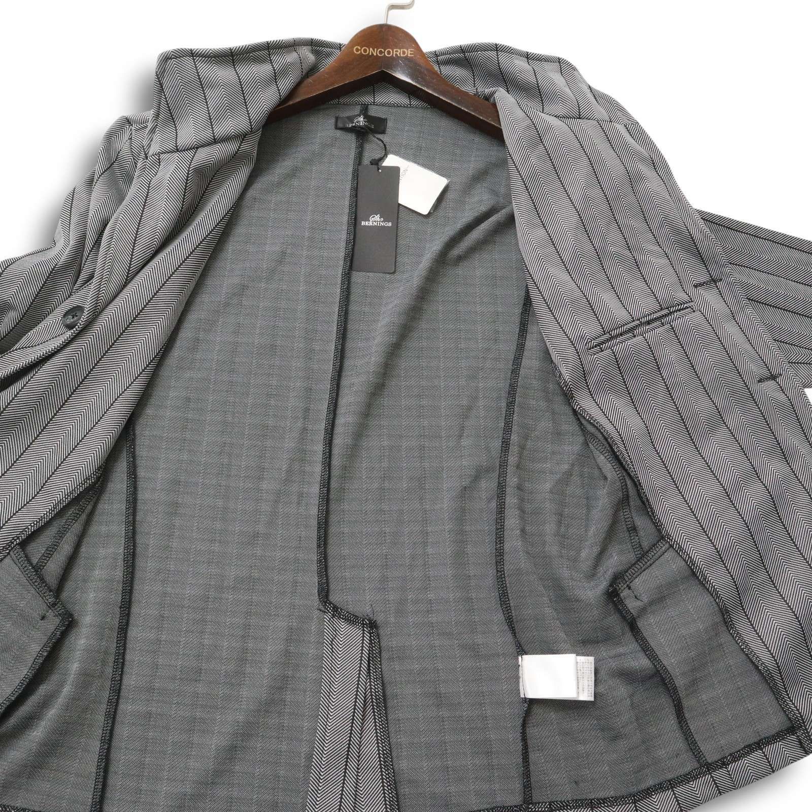 新品 未使用☆ Bernings Sho バーニングスショー 通年 ヘリンボーン 