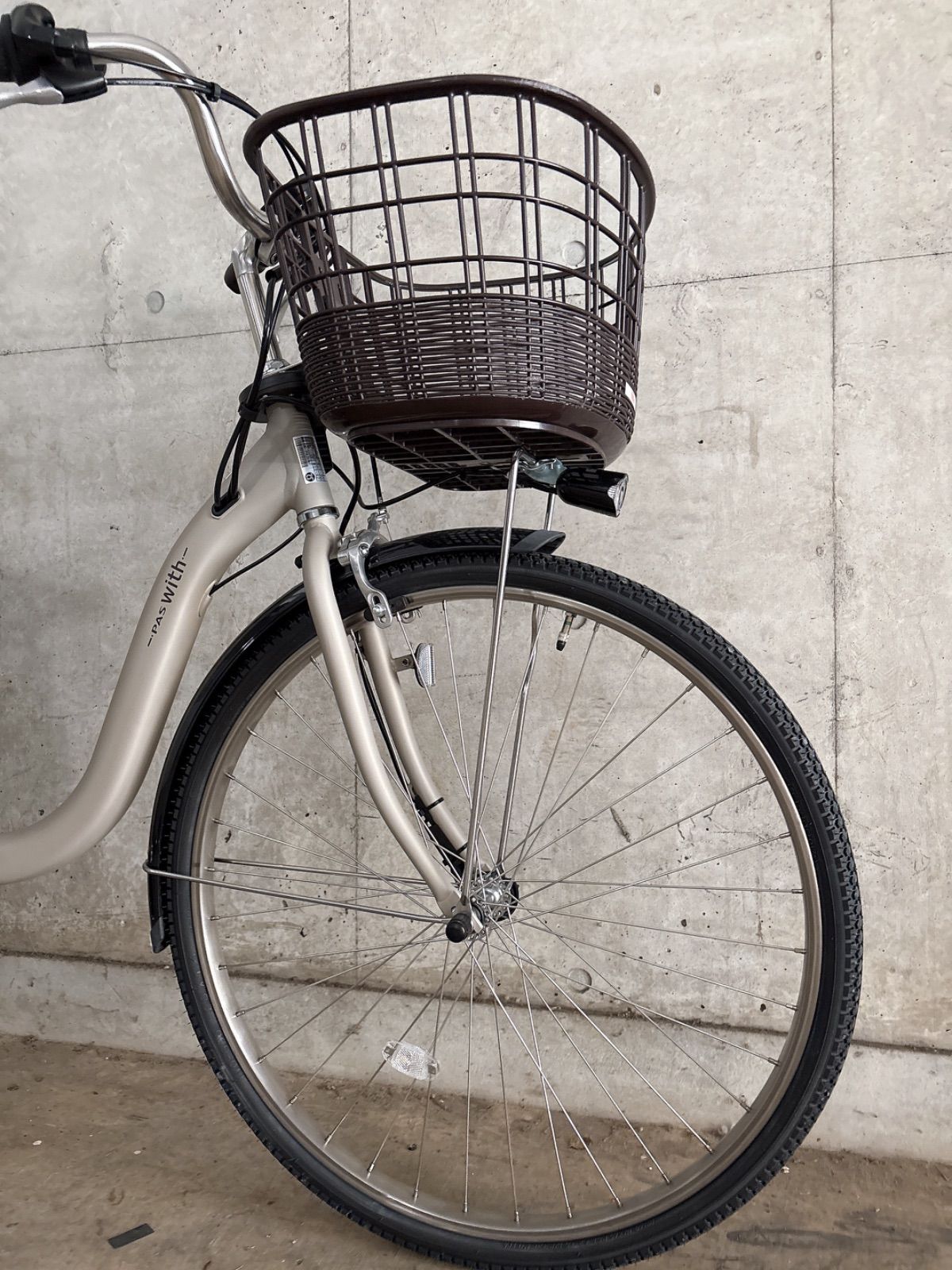 極美品】YAMAHA ヤマハ 電動自転車 PAS With 2023年モデル 26インチ