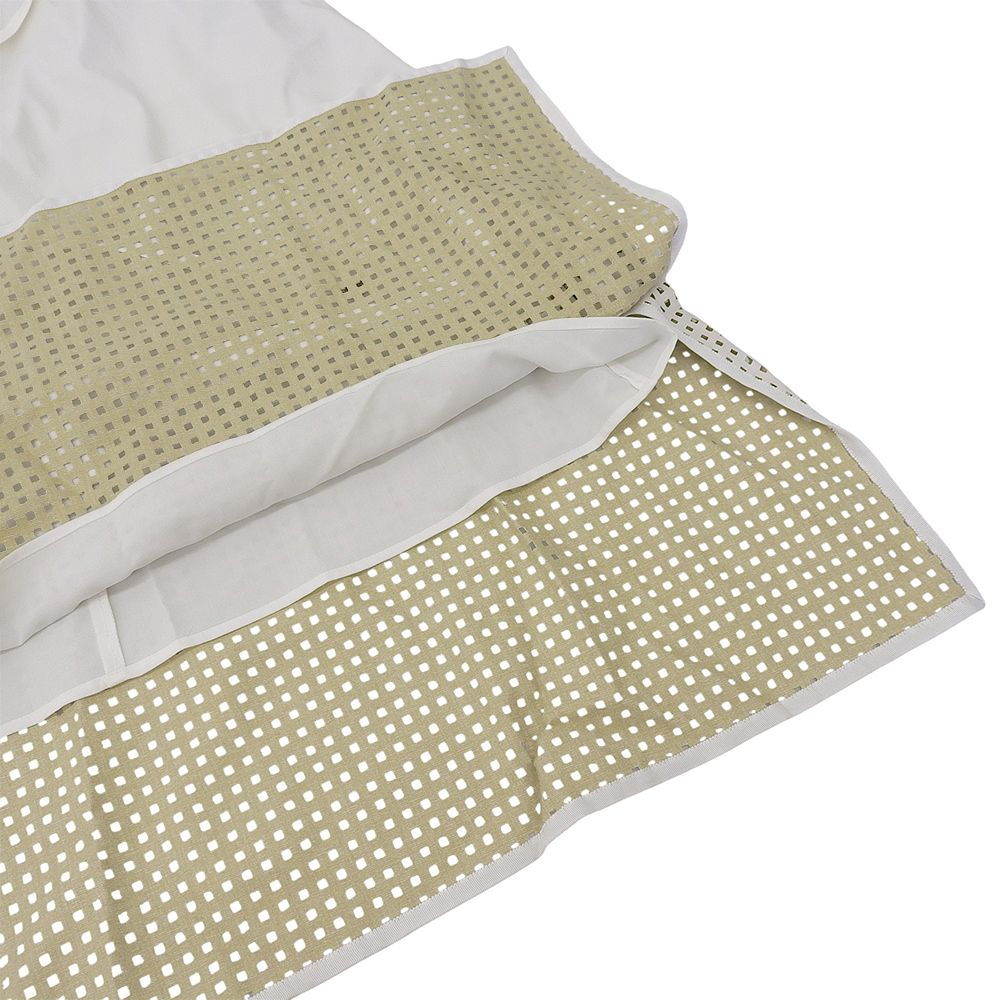 ADORE アドーア フェイクレザー メッシュスカート レディース ホワイト 38 531-2120259 38 GULLKHAN_COM