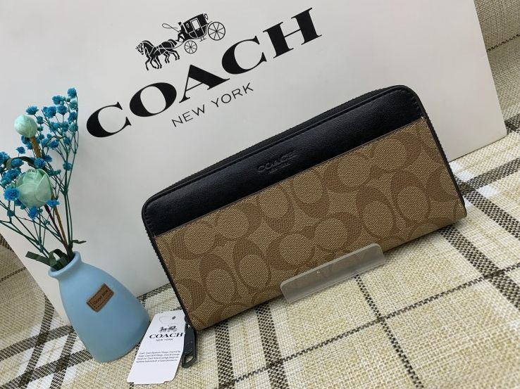 コーチ 財布 COACH 長財布 シグネチャー アコーディオン レディース プレゼント 贈り物 ギフト ラウンドファスナー ロング ジップ 新品未使用  ファッション 新生活 F58112 C293 - メルカリ