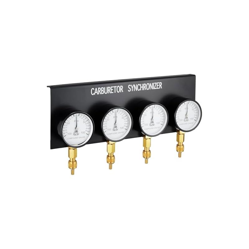 デイトナ 4連バキュームゲージ (44645) バキュームゲージ バイク