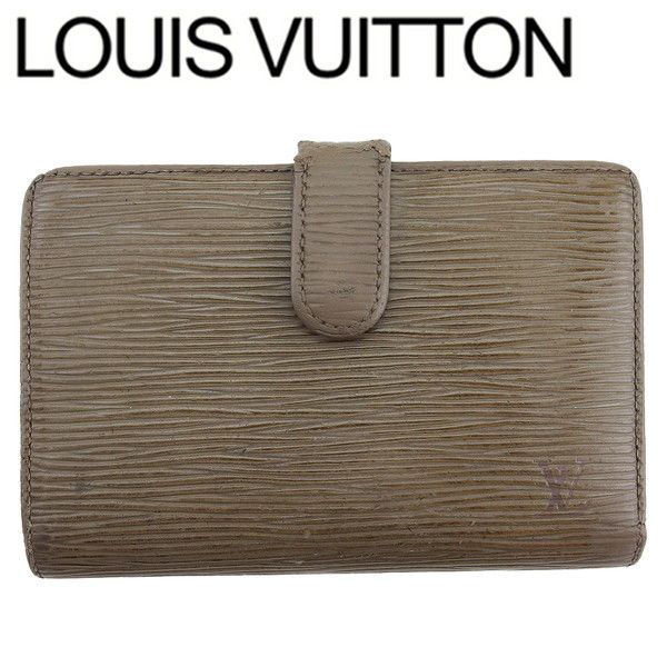 ルイ・ヴィトン LOUIS VUITTON 二つ折り財布 エピ ポルトモネ