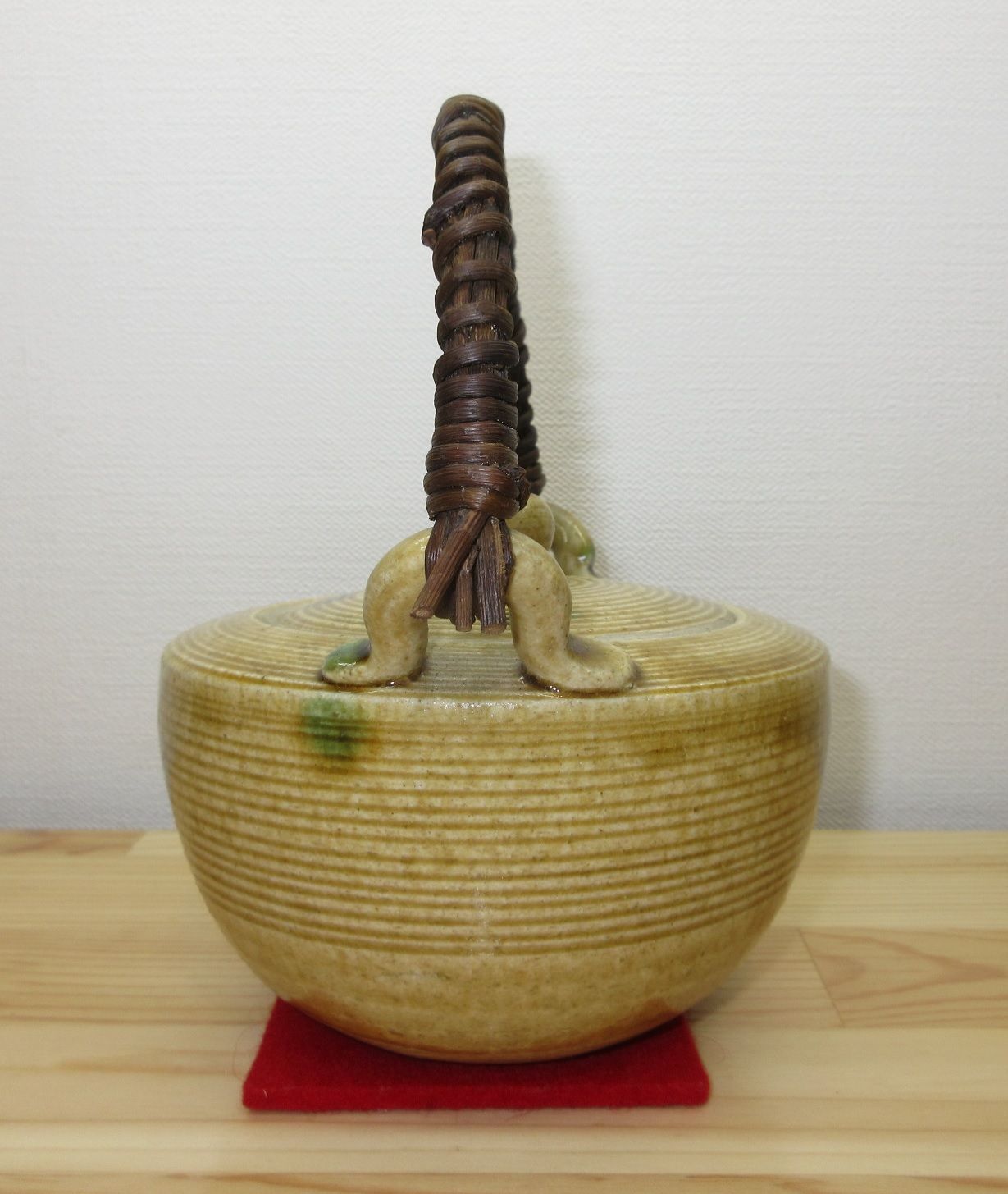 送料込【逢絢亭】茶道具 懐石道具 銚子 美濃焼 黄瀬戸 山口茂 共箱入り Amazon｜【逢絢亭】茶道具 懐石道具 銚子 美濃焼 黄瀬戸 山口茂 共