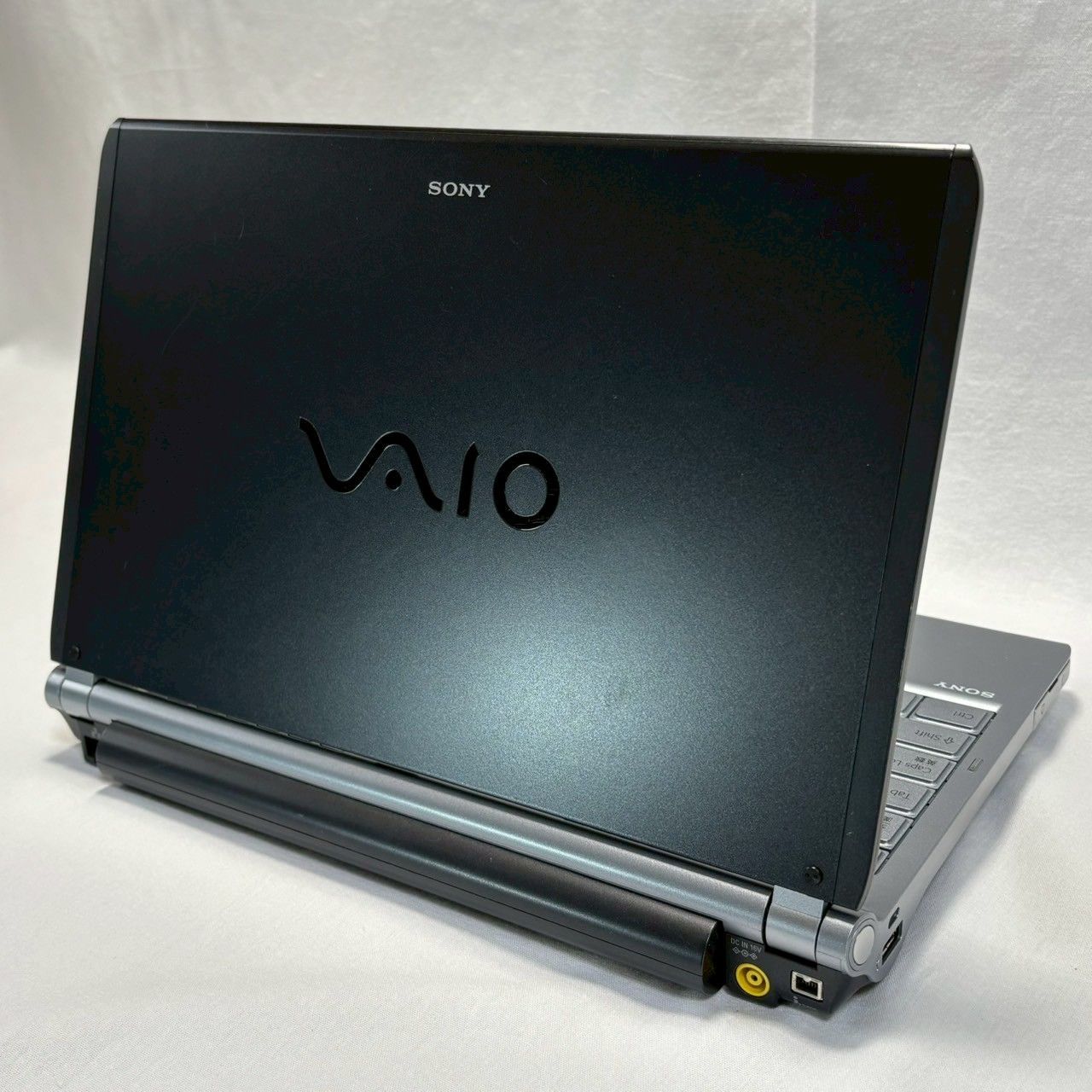 1000台 SONY|VAIO|VGN-TX91S| ブルー ケース|AC付き|起動 済み|No.1125