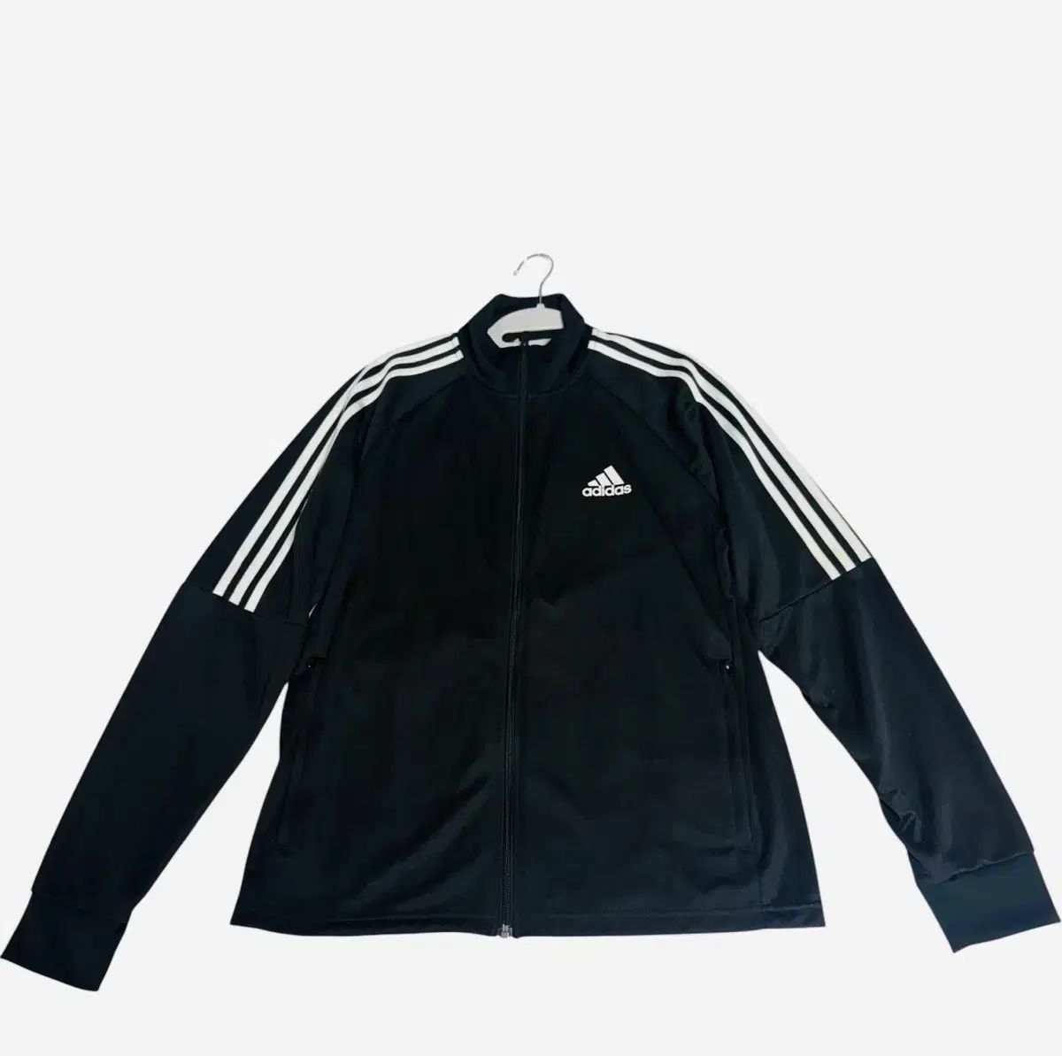 adidas(アディダス) 黒 トラックトップス ジップアップ XL