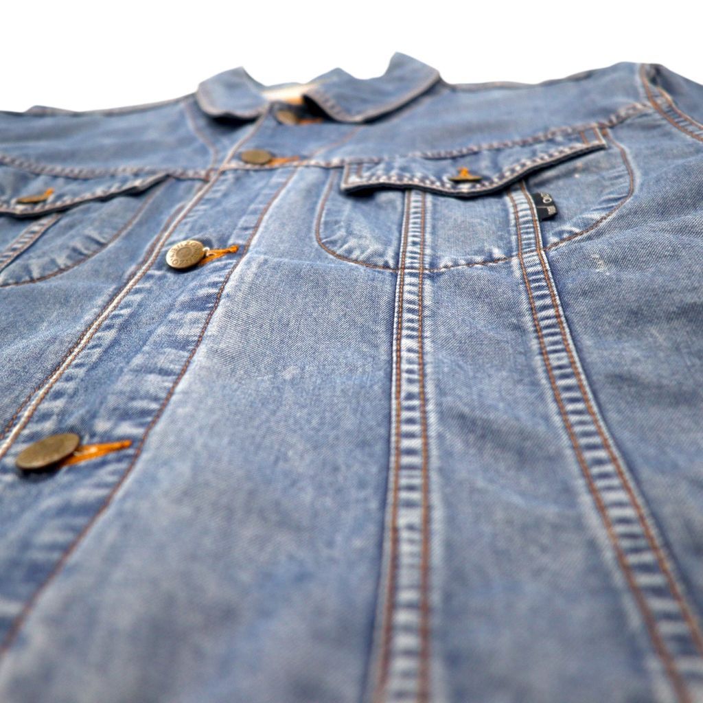 KENZO jeans 90年代 葛飾北斎タグ デニムジャケット Gジャン L