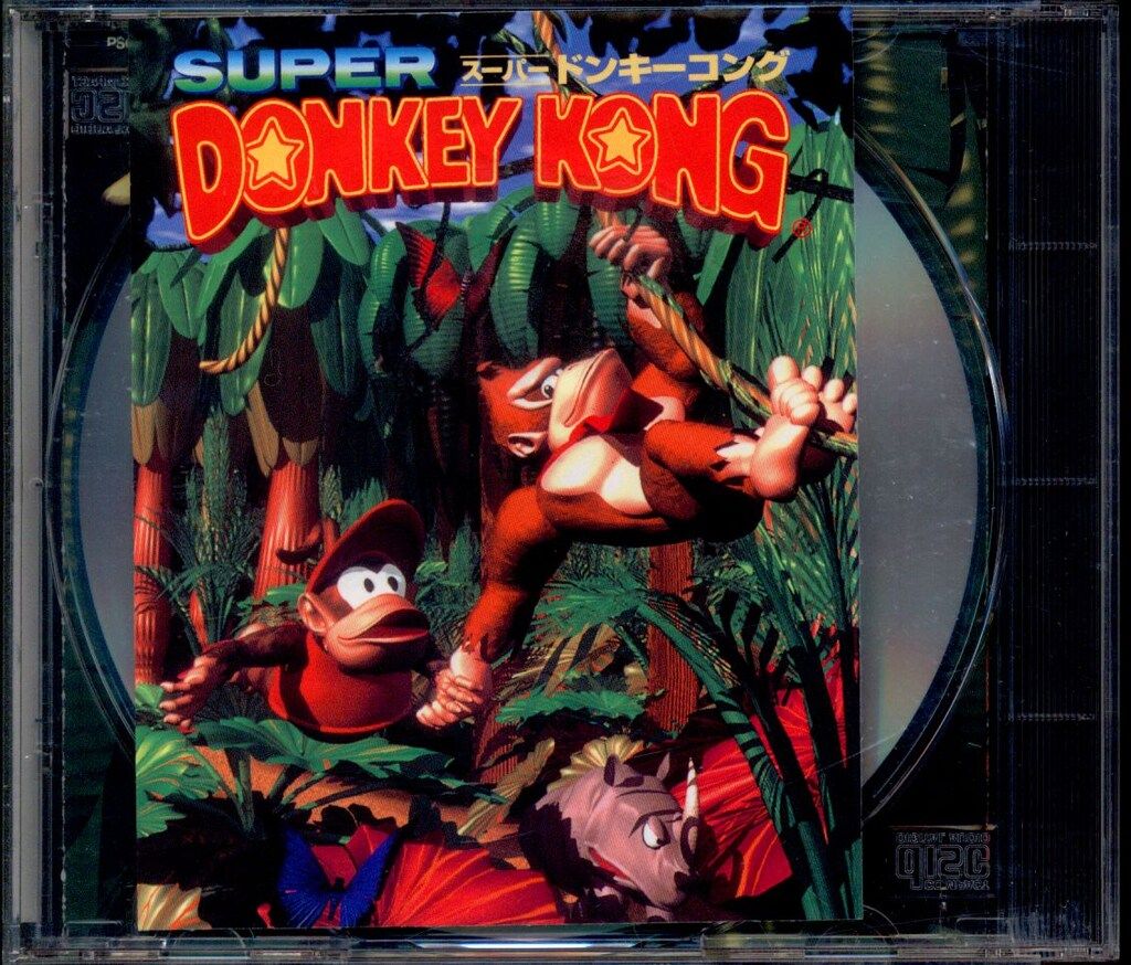 ゲームCD スーパードンキーコング オリジナル サウンド バージョン