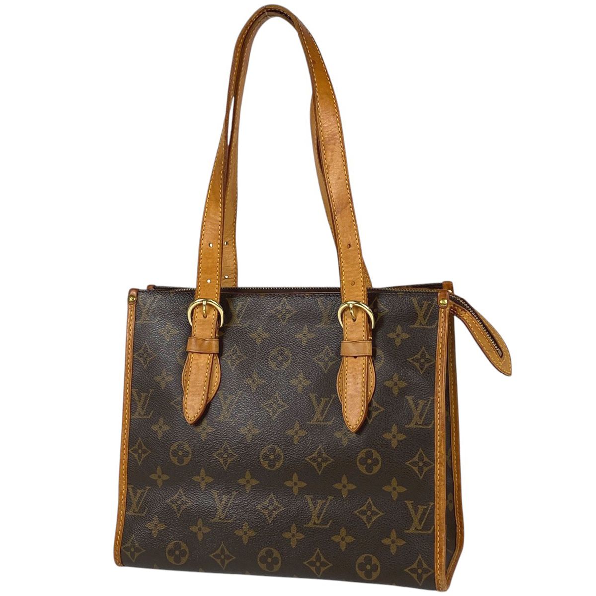 ルイ ヴィトン Louis Vuitton ポパンクール オ ショルダーバッグ 肩掛け ハンドバッグ モノグラム ブラウン M40007 レディース