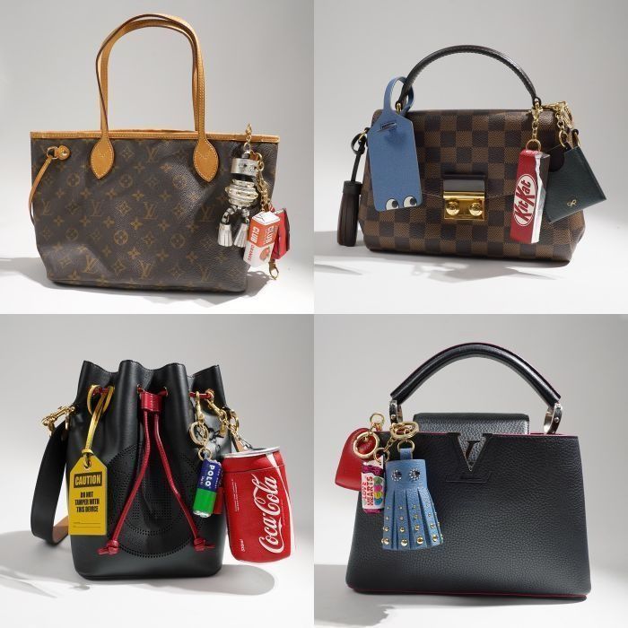 Anya Hindmarch☆eyes スタッズ タッセル チャーム【英国発】 Anya Hindmarch☆eyes スタッズ タッセル チャーム【英国発】