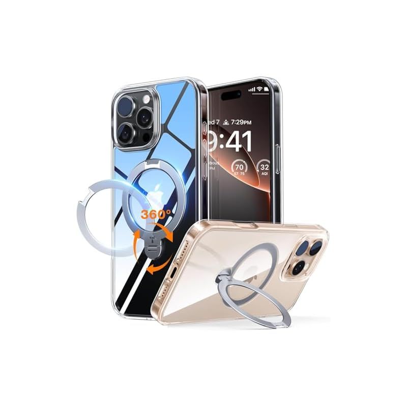 TORRAS iPhone 16 Pro Max 半透明 ブラック チタングレー専用色