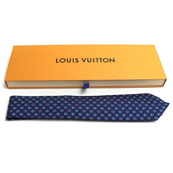 □美品□LOUIS VUITTON ルイヴィトン クラヴァット ネクタイ