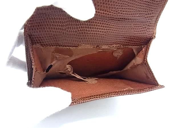 Salvatore Ferragamo フェラガモ 224068 ヴァラリボン リザード型押し