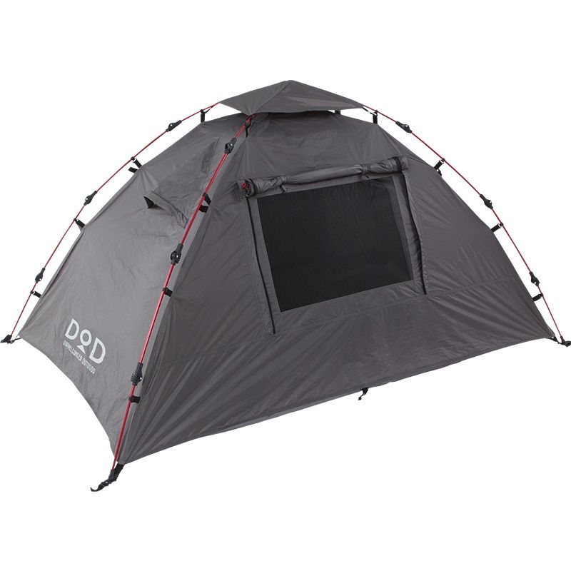 DODワンタッチテント ブラック DOD テント ワンタッチテント ブラック : アット防災 - 通販