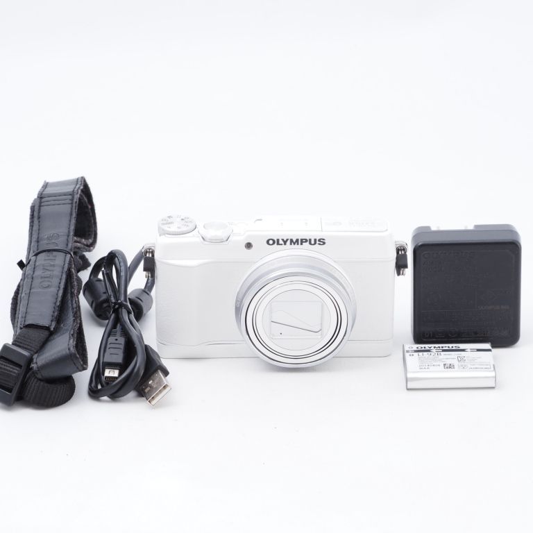 OLYMPUS STYLUS デジタルカメラ ホワイト OLYMPUS オリンパス デジタルカメラ STYLUS SH-1 ホワイト SH-1