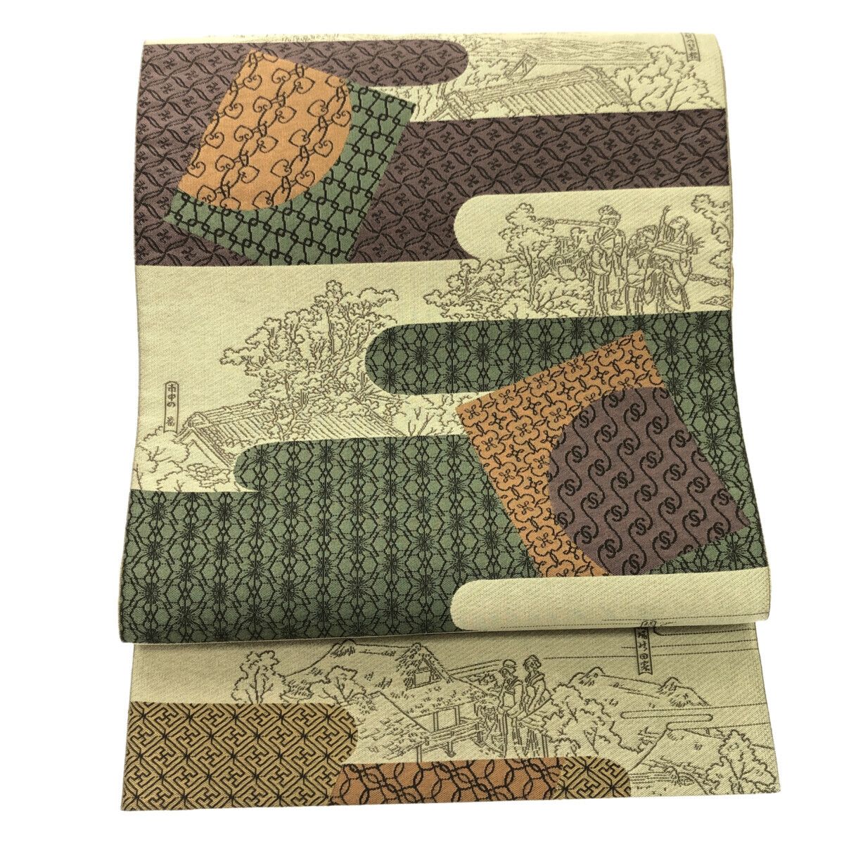 袋帯/西陣/両面/美品/仕立上がり/11355 袋帯/西陣/両面/美品/仕立上がり/11355 - メルカリ