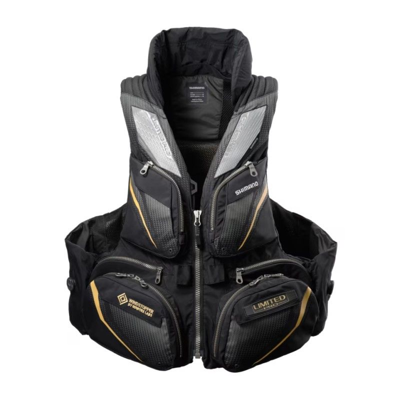 VF-130Y フローティングベスト リミテッドプロ 枕付 2XL リミテッドブラック ライフジャケット ライジャケ 磯釣り