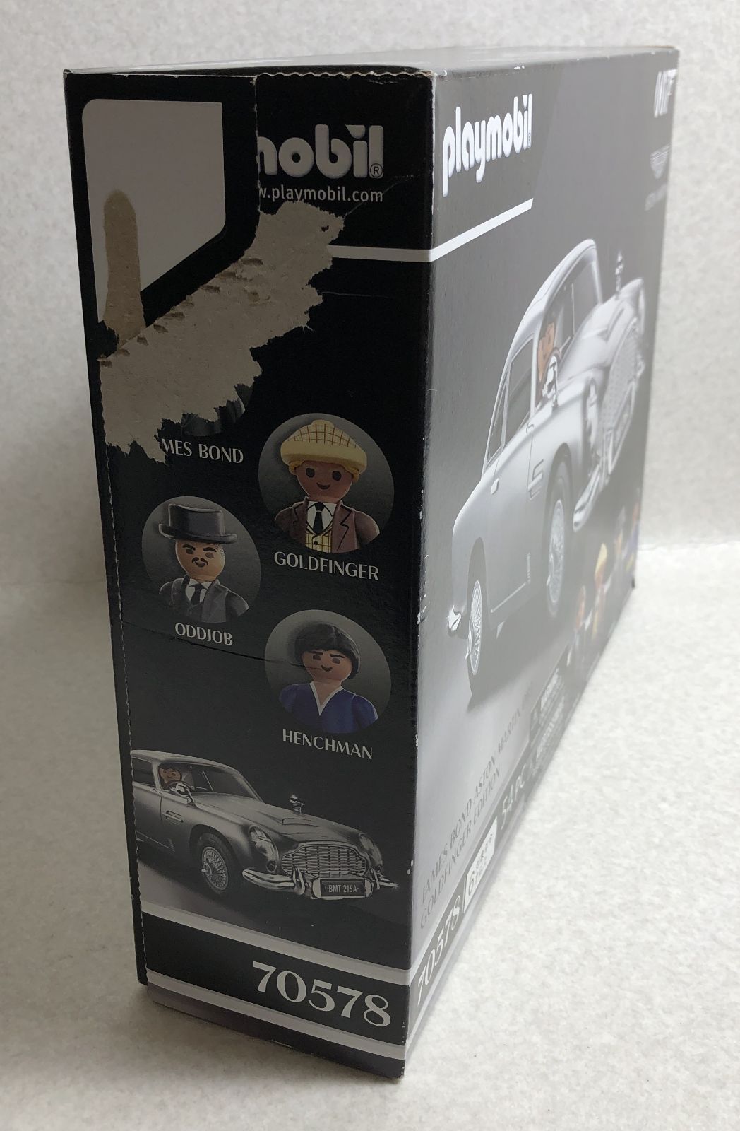 DH1257】プレイモービル 007 ジェームズボンド ゴールドフィンガー