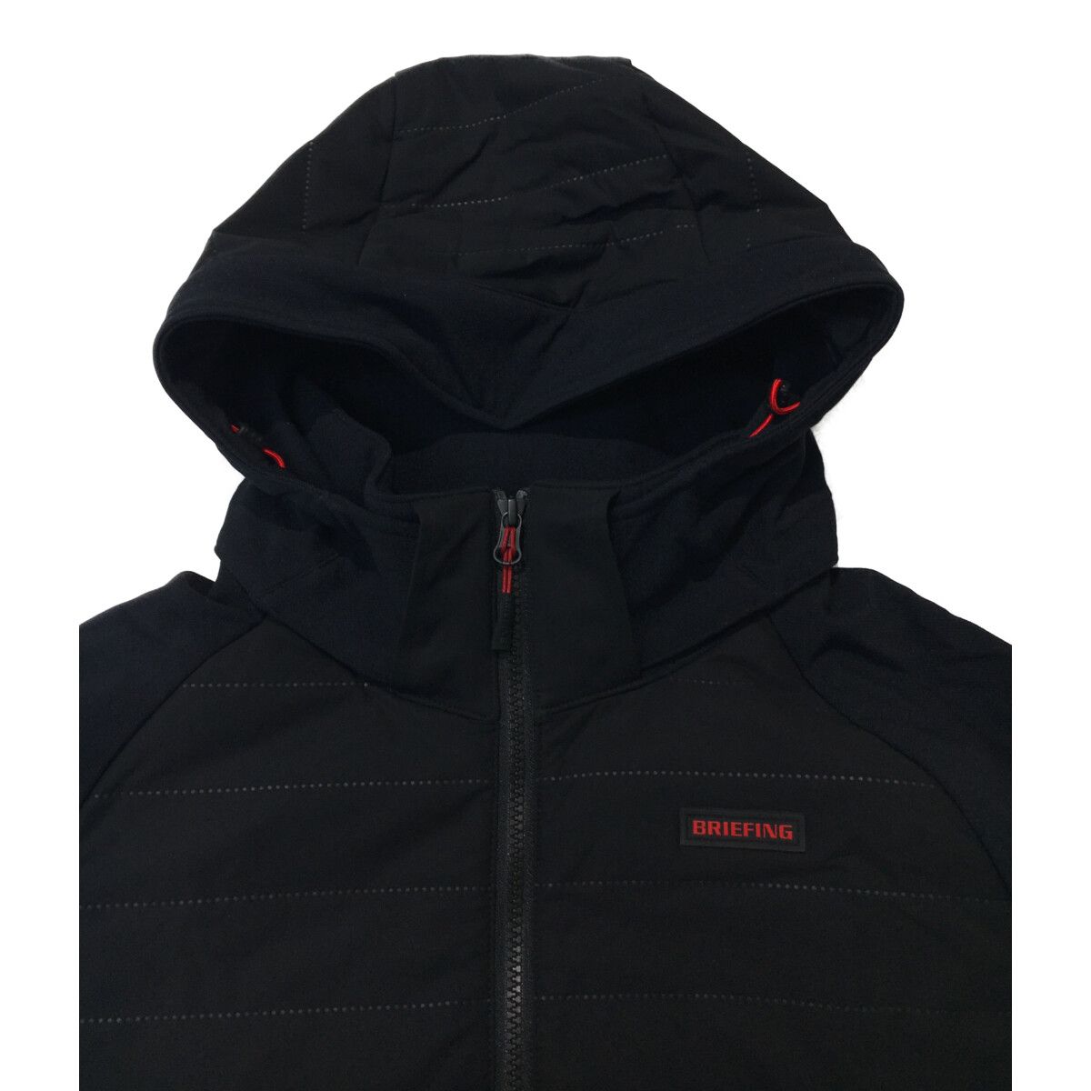 新品未使用品　早い方順　お買得　BRIEFING ブラック フルジップジャケット BRIEFING ブラック フルジップジャケット 新品未使用品 早い方順 お