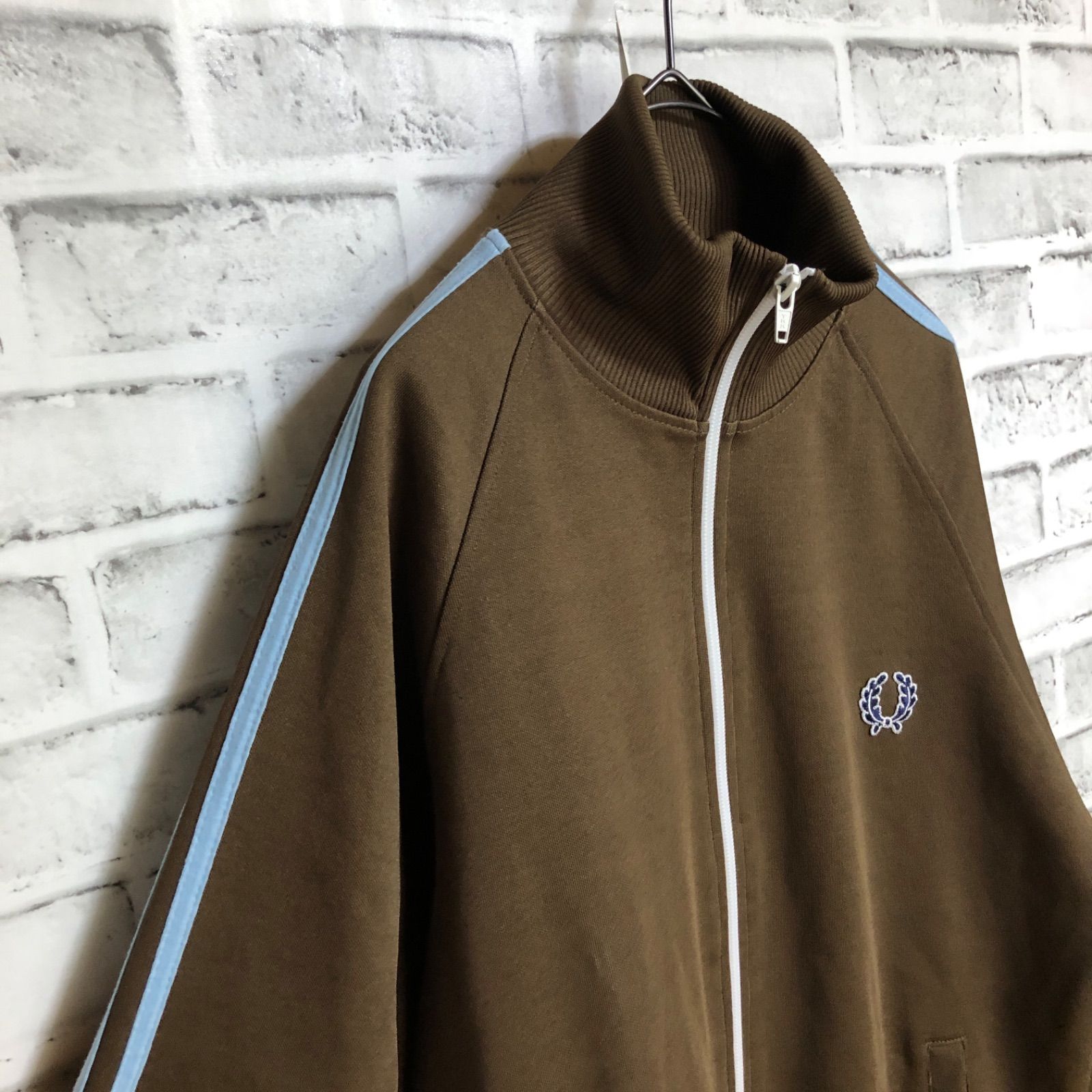 90s⭐️Fred Perry トラックジャケット/ジャージ S 刺繍月桂樹 vintage 