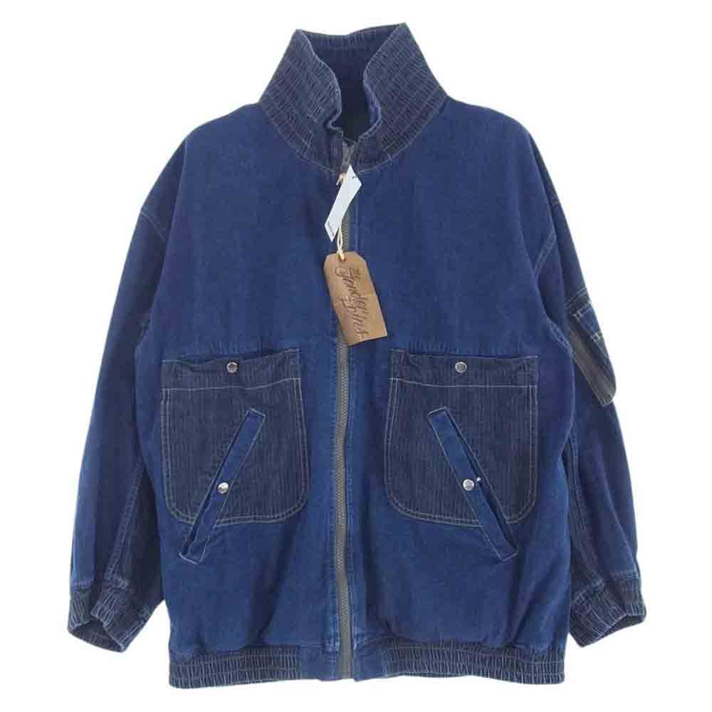 TENDERLOIN テンダーロイン 23SS DENIM MA-1 デニム ジップアップ 
