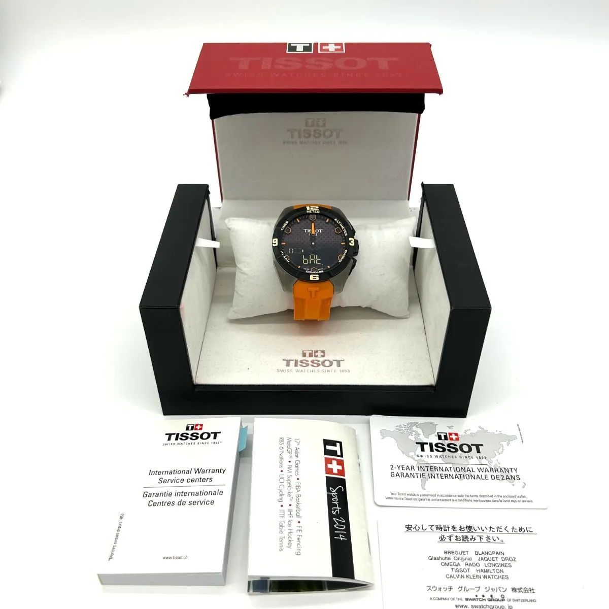 ✨ジャンク品✨ ティソ TISSOT Tタッチ エキスパート ソーラー 
