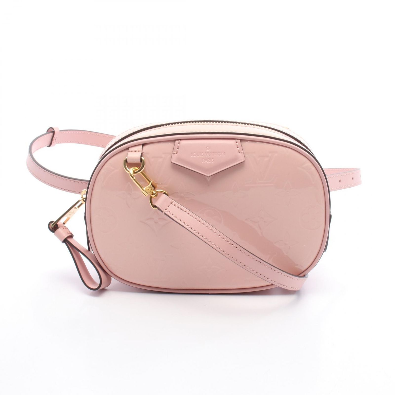 ルイ ヴィトン LOUIS VUITTON ウエストバッグ ボディバッグ ベルトバッグ M90531 ローズバレリーヌ レザー ベルトバッグ レディース Used B