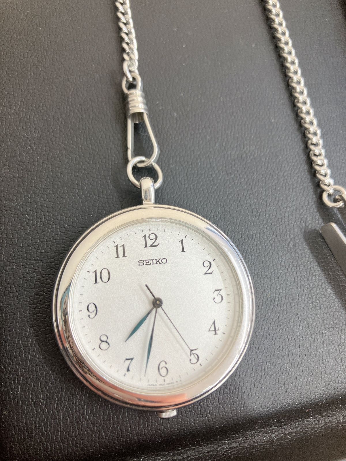 SEIKO 服部セイコー 懐中時計 7N01-0020 AG 未使用品 SEIKO 服部セイコー 懐中時計 7N01-0020 AG 未使用品 - メルカリ