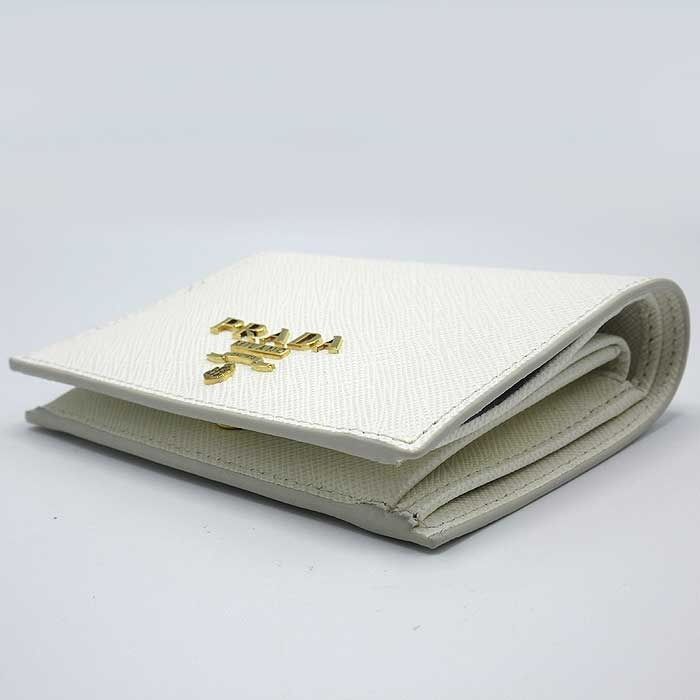 新品】プラダ 1MV204 SAFFIANO METAL 財布 二つ折り財布 (小銭入れあり