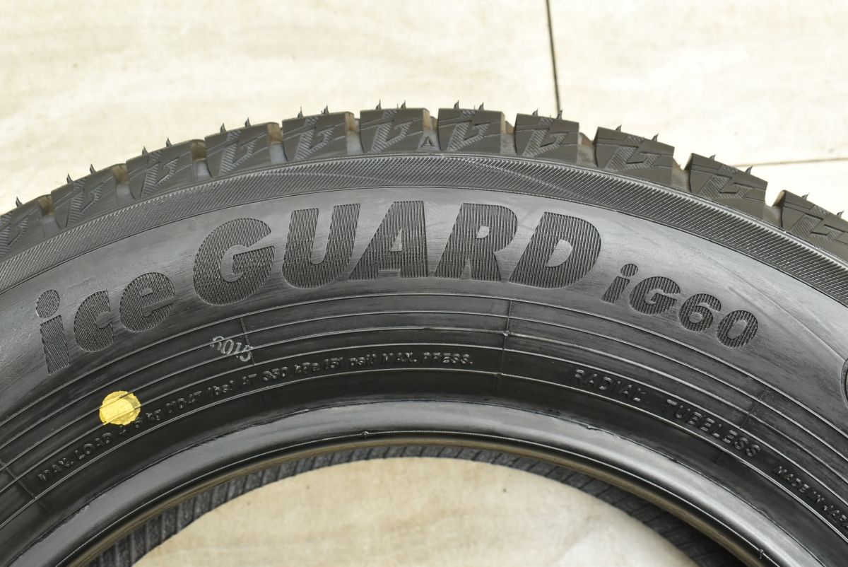 ヨコハマ　アイスガード ig60 185/65r14 22年製　美品　イボ付き ヨコハマ アイスガード ig60 185/65r14 22年製 美品 イボ付き ほぼ未
