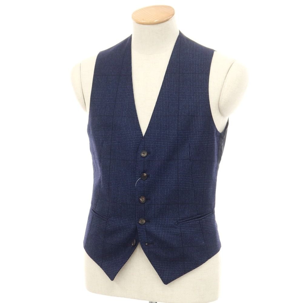 TAGLIATORE タリアトーレ ジレ ベスト ネイビーブラウン系 46 S～M
