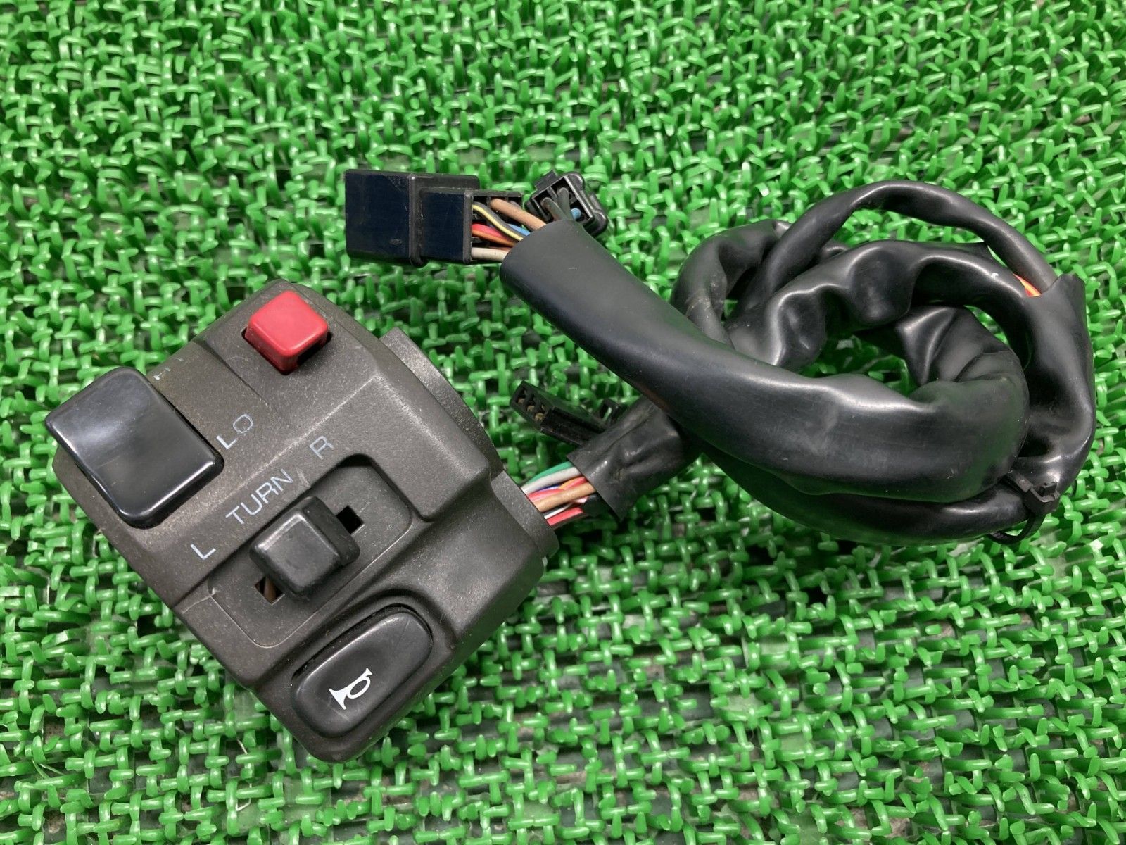 ゼファーカイ ハンドルスイッチ 左 カワサキ 純正 ZR400G ZEPHYRχ スイッチボックス 修復素材に コケキズ無し 品薄 cL