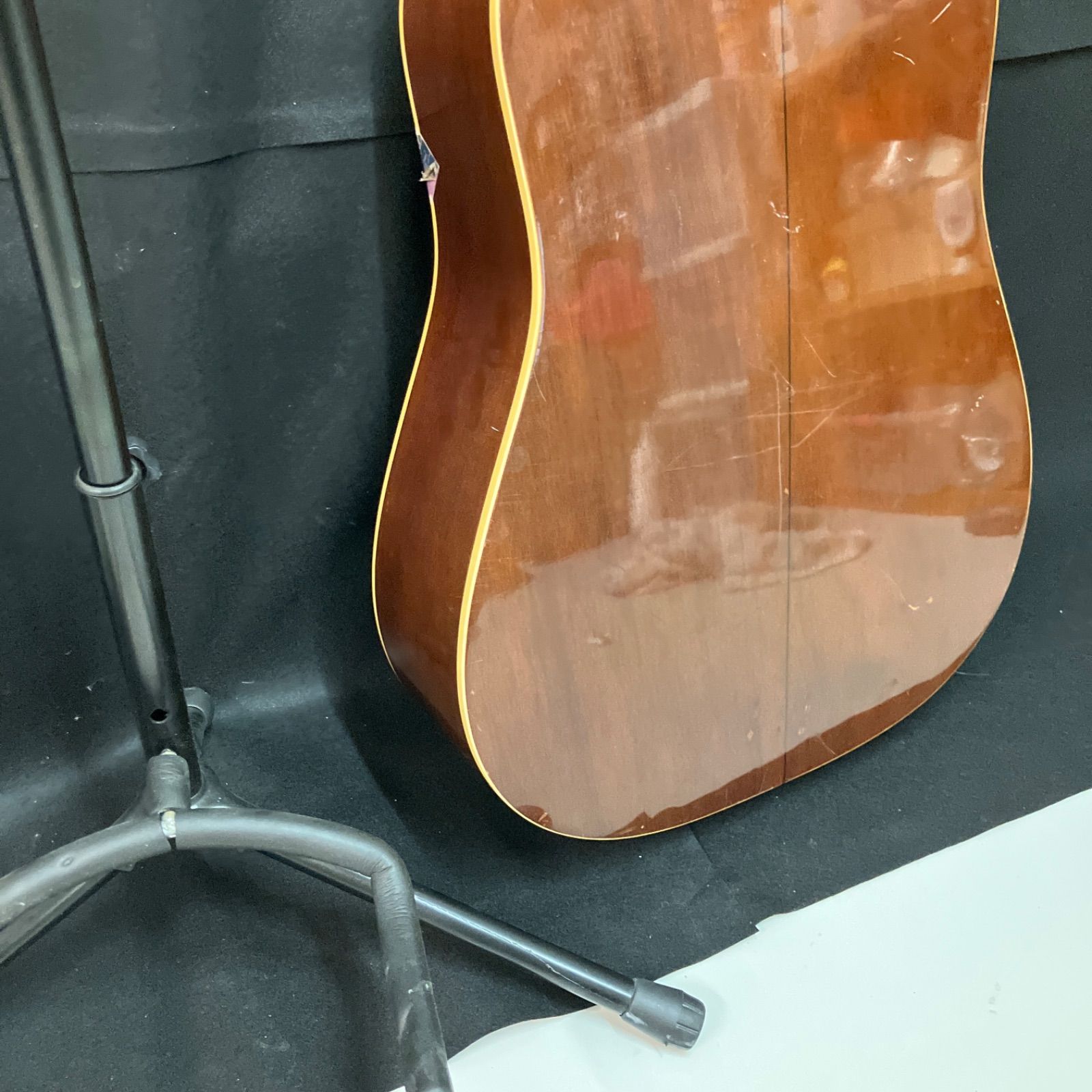 ステッカーだらけ　Craftsman CD-200 アコースティックギター ステッカーだらけ Craftsman CD-200 アコースティックギター