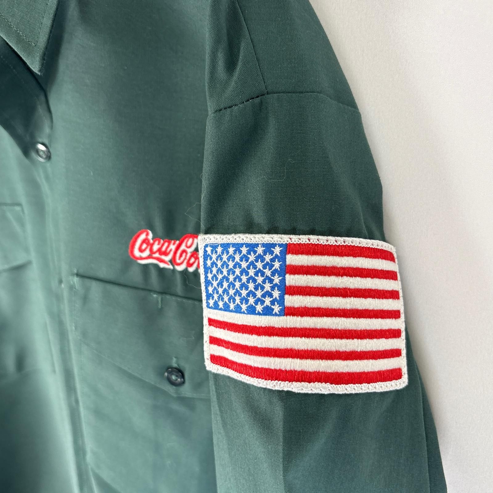 【希少】80s 90s コカ コーラ ロンT ポロシャツ 長袖　フェード　USA 希少】80s 90s コカ コーラ ロンT ポロシャツ 長袖 フェード USA
