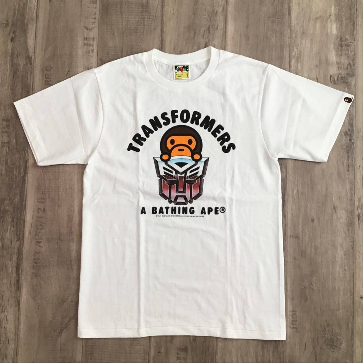 ☆新品☆ トランスフォーマー BAPE マイロ Tシャツ Sサイズ a bathing 