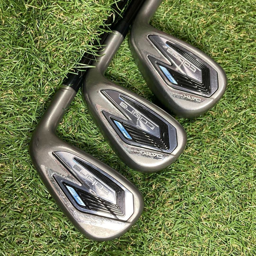 レディース　コブラ　ダークスピードアイアン5本　DARK SPEED 2024 レディース コブラ ダークスピードアイアン5本 DARK SPEED 2024 COBRA