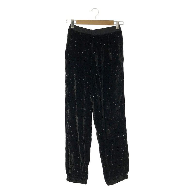 ne Quittez pas/ヌキテパ× 6(ROKU) ベルベットパンツ ne Quittez pas/ヌキテパ× 6(ROKU) ベルベットパンツ