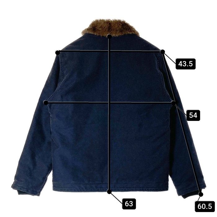 ☆KNACKERED ナッカード N-1 デッキジャケット ネイビー size38R ☆KNACKERED ナッカード N-1 デッキジャケット ネイビー size38R