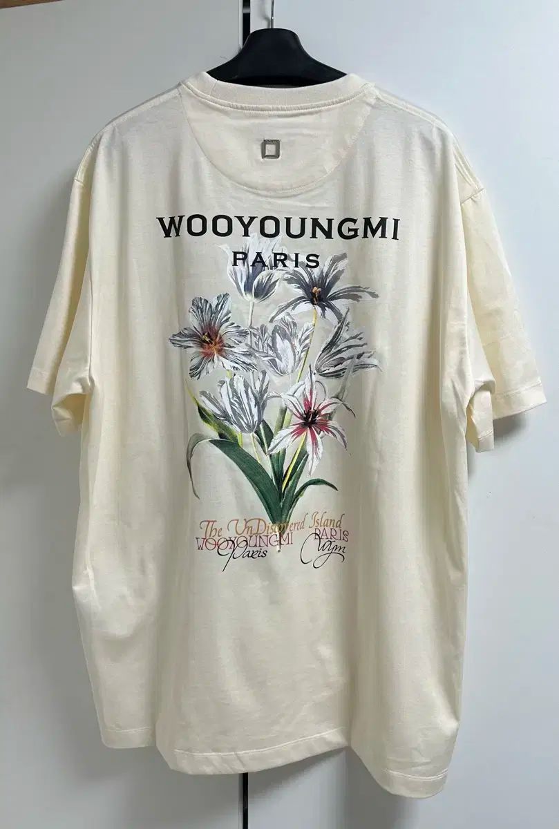 WOOYOUNGMI(ウーヨンミ) 24ss フラワー 半袖Tシャツ 50 サイズ WOOYOUNGMI(ウーヨンミ) 24ss フラワー 半袖Tシャツ 50 サイズ