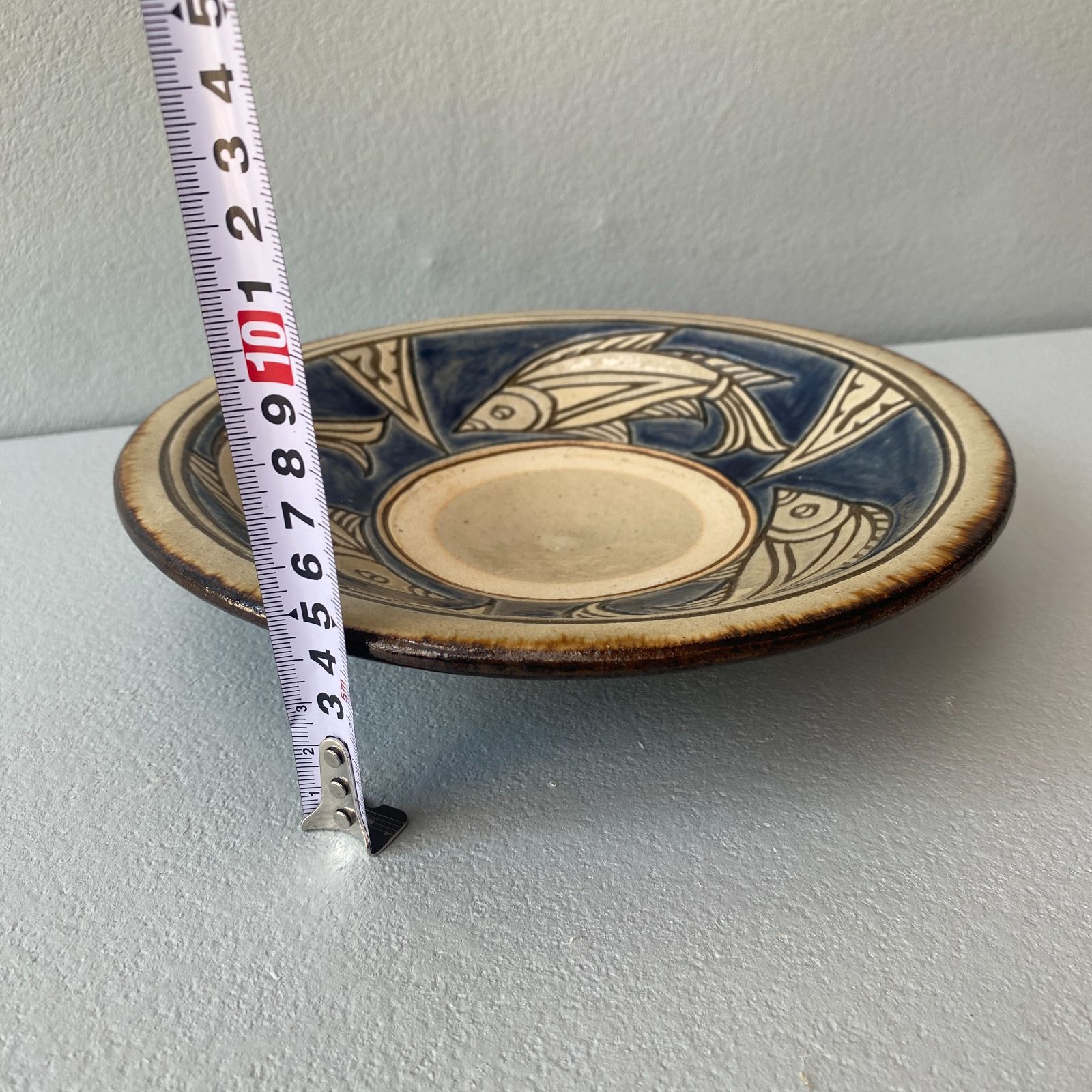 沖縄やちむん　新品未使用　大皿 やちむん 工房福田 8寸皿（4種） - やちむん・琉球ガラスなどの