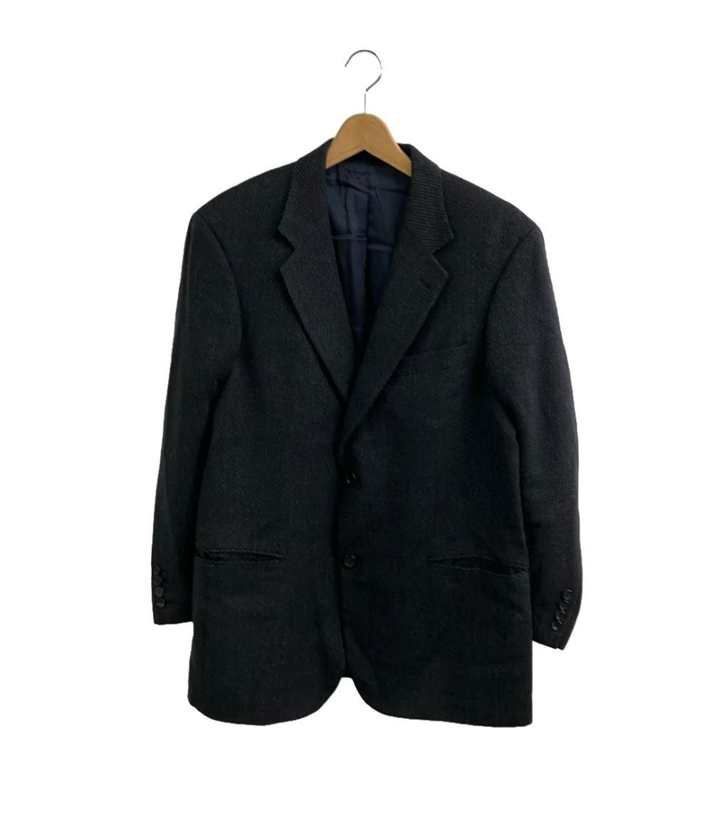 BOSS/ボス テーラード ジャケット ウール&カシミヤ フランネル 黒 BOSS/ボス テーラード ジャケット ウール&カシミヤ フランネル 黒
