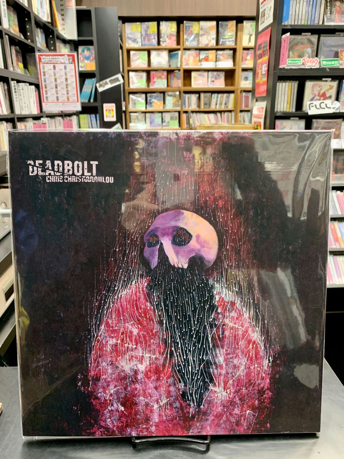 レコード２枚組 DEADBOLT デッドボルト CHRIS CHRISTODOULOU クリス クリストドゥールー RISK OF RAIN
