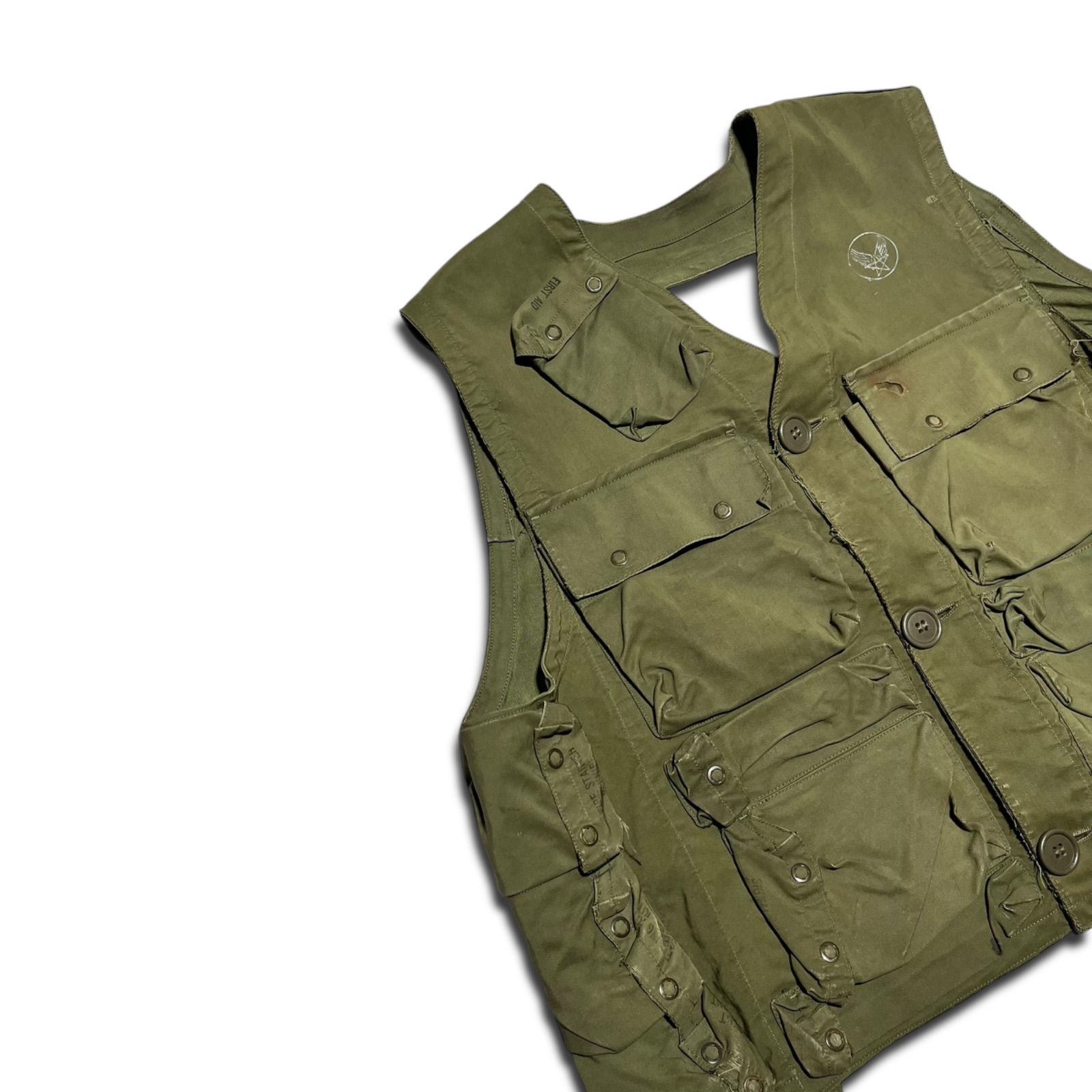 .USA 40s 50s ミリタリーベスト USAF 空軍 ヴィンテージ C1 USA 40s 50s ミリタリーベスト USAF 空軍 ヴィンテージ C1 珍