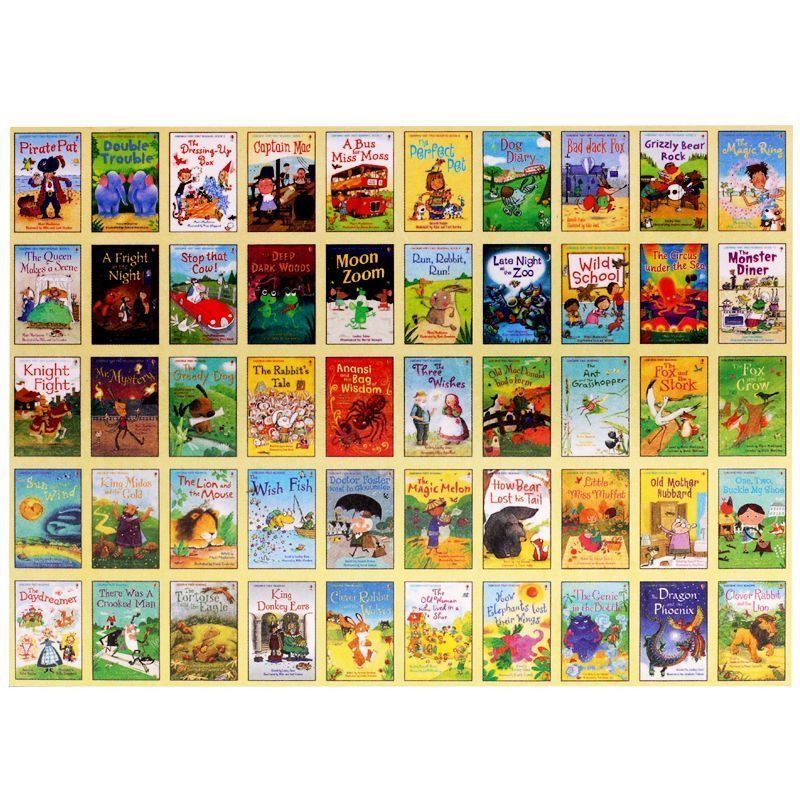 新品】Usborne collection First Reading Library 英語絵本50冊