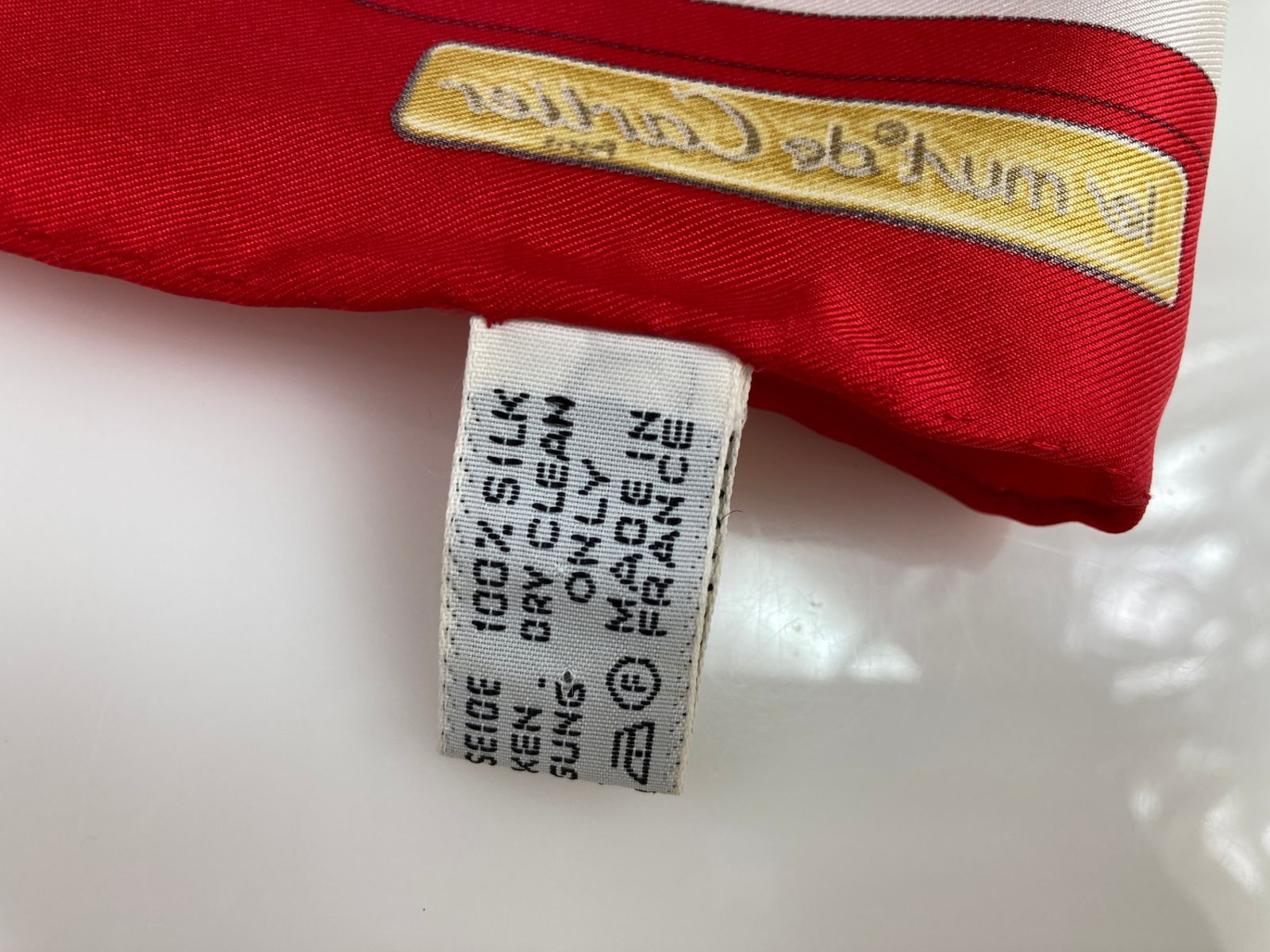 カルティエ Cartier must de Cartier マスト ドゥ カルティエ スカーフ